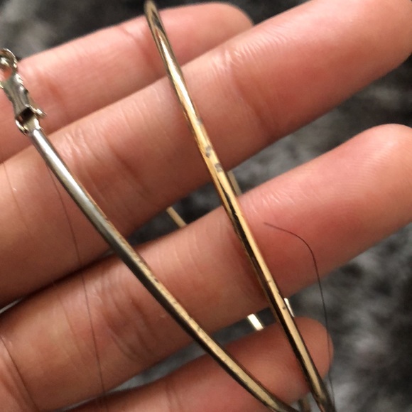 (3/$15) Gold Layered Necklace + Earrings bundle - Picture 2 of 3